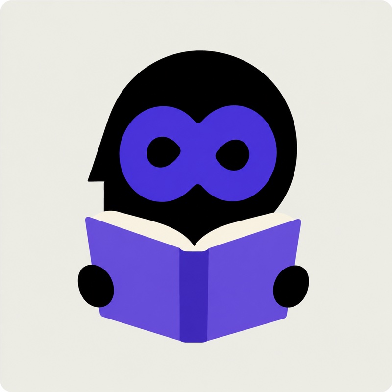 Nepo reading a book